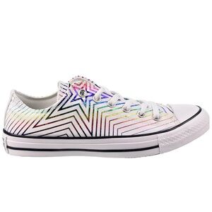 Converse metallic all of the stars tennis shoes